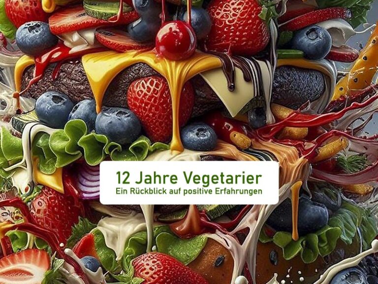 12 Jahre Vegetarier: Ein Rückblick auf positive Erfahrungen